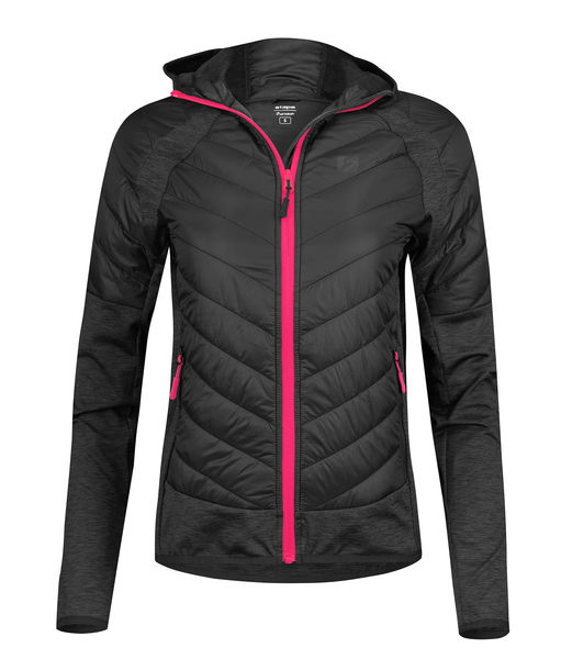 Dámská bunda/mikina ETAPE SIERRA PRO 2.0, černá/růžová