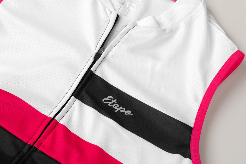 Dámský cyklistický dres ETAPE PRETTY 2.0, bílá/růžová