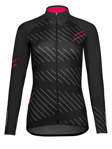 Dámský sportovní dres ETAPE GAIA, 2.0, černá/růžová