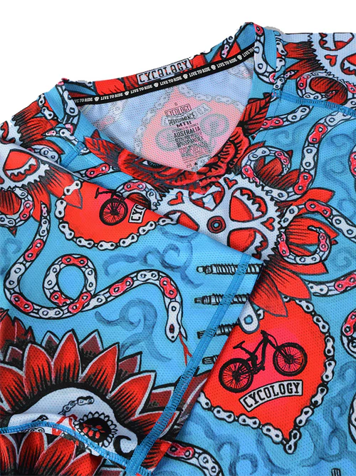 MTB dres CYCOLOGY Baja, dámský, krátký rukáv