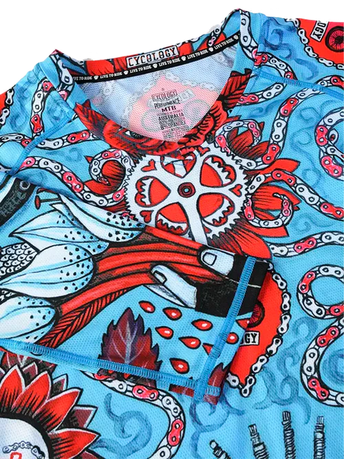 MTB dres CYCOLOGY Baja, dámský, dlouhý rukáv