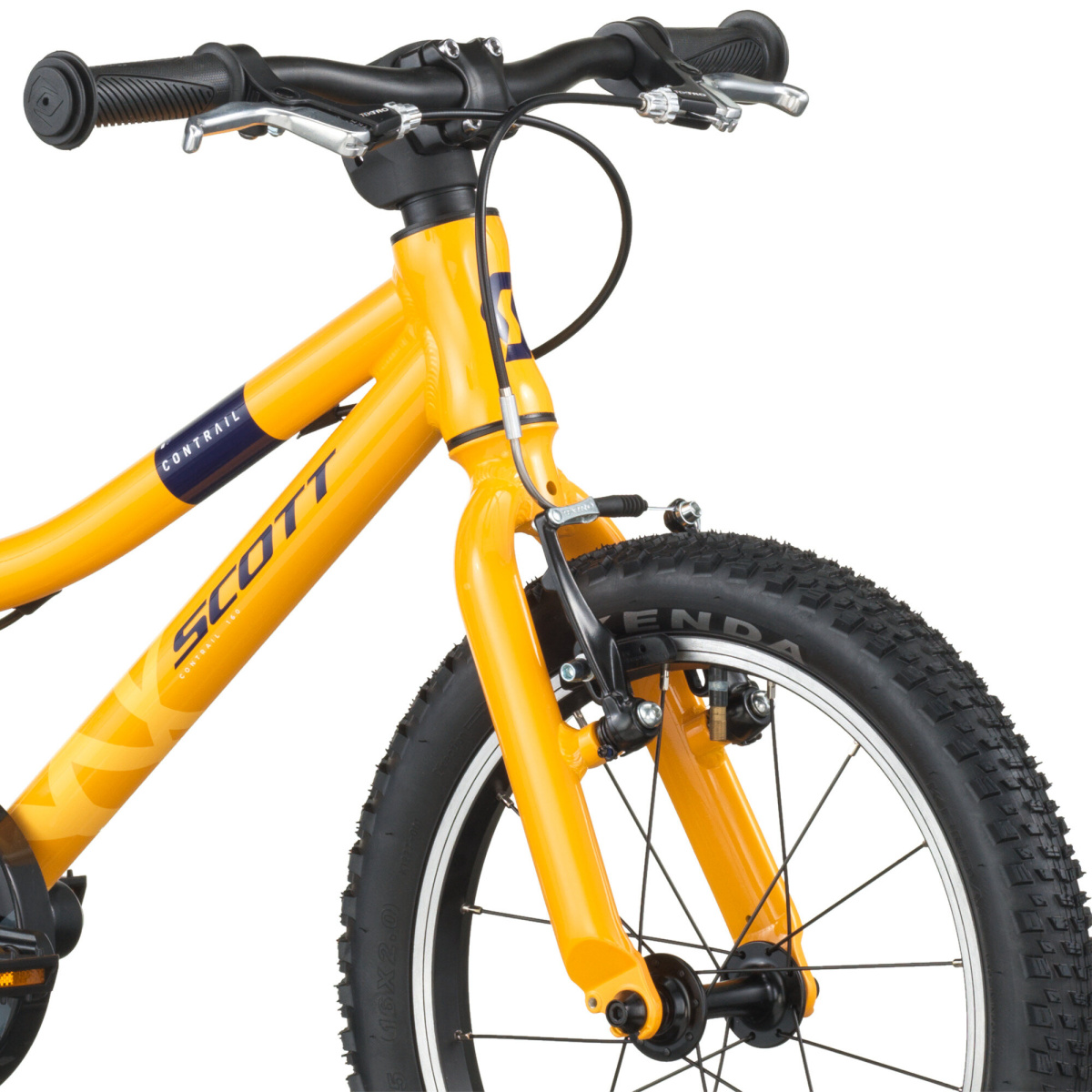 Scott Contrail 160, model 2026, pneu 16", barva mimosa yellow - ZDARMA dopravné, odborná montáž, seřízení a sada blikaček!