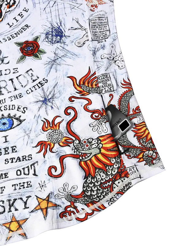 MTB dres CYCOLOGY City of Angels, dámský, dlouhý rukáv