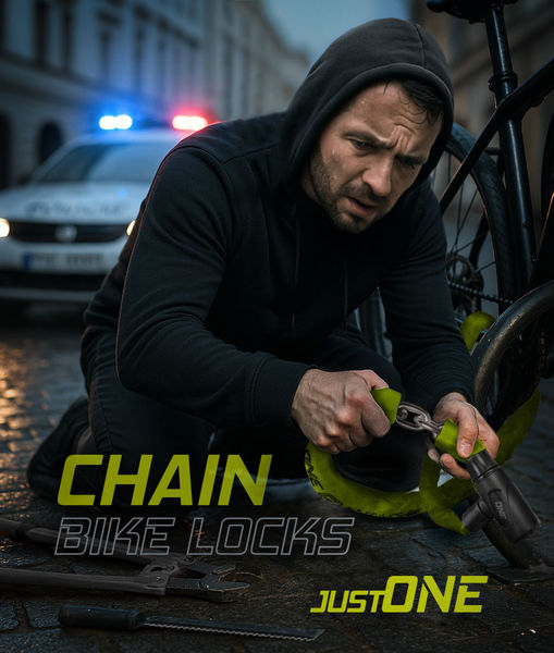  ONE - řetězový zámek CHAIN 3.0, zelená