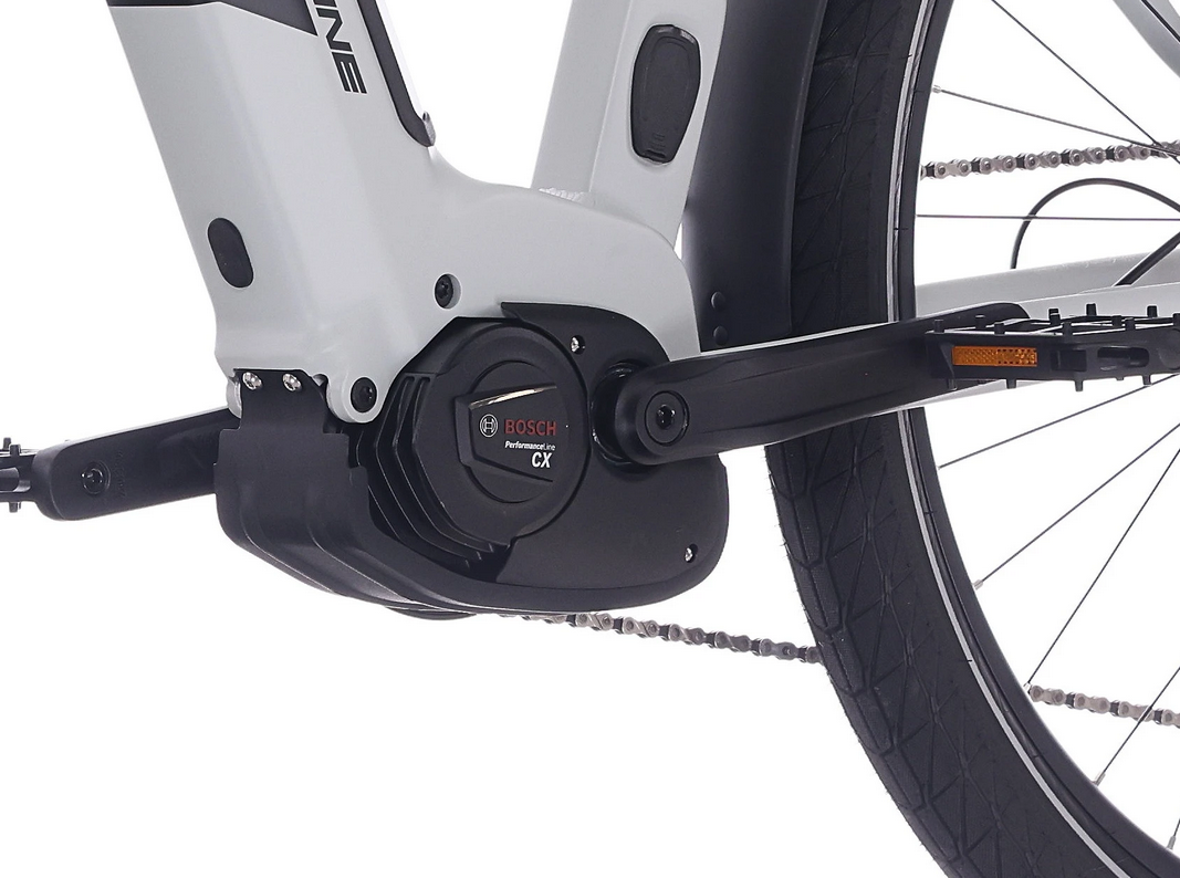 Rock Machine eRokk B70 City, pneu 27,5", rám 20" (L), model 2025, Matte Limerock Grey - ZDARMA dopravné, seřízení a odborná montáž!