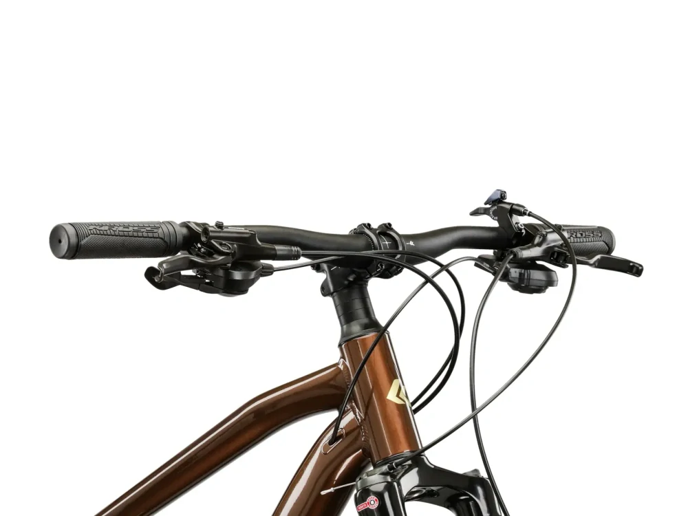 KROSS HEXAGON 5.0, model 2026, pneu 27,5", barva hnědá/zlatá - ZDARMA dopravné, odborná montáž, seřízení a sada světel!