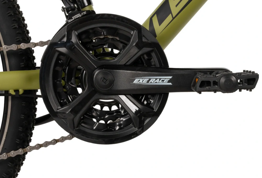 Leader Fox SPIDER dívčí 24" 2026-4, army - ZDARMA dopravné, odborná montáž, seřízení a sada světel!