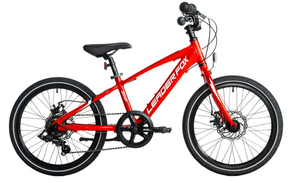 Leader Fox GAMP chlapecký 20", model 2026-3 červená - ZDARMA dopravné, odborná montáž, seřízení a sada blikaček!