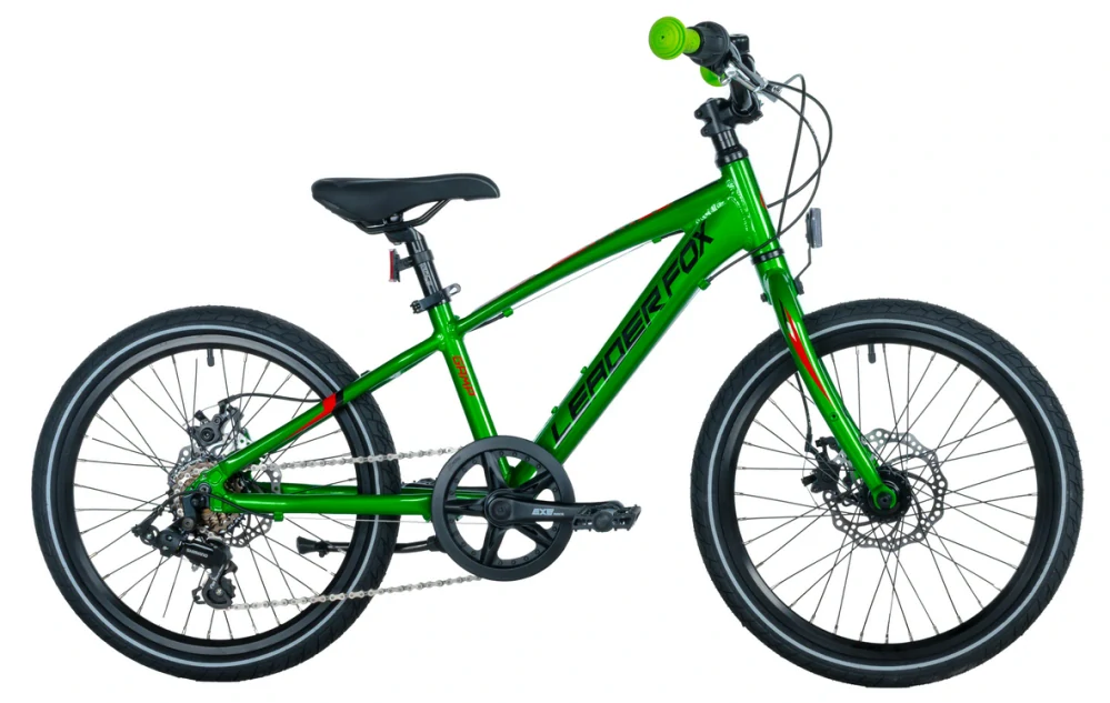 Leader Fox GAMP chlapecký 20", model 2026-2 zelená - ZDARMA dopravné, odborná montáž, seřízení a sada blikaček!