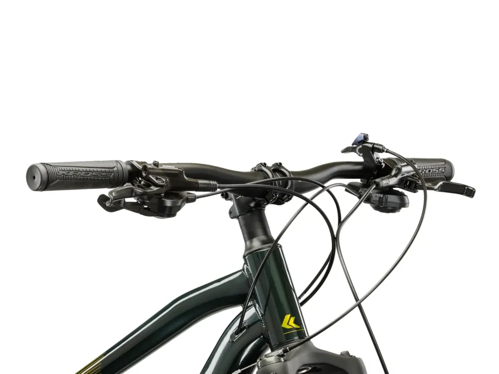 KROSS HEXAGON 5.0, rám 21" (XXL), model 2026, pneu 29", barva zelená/zelená - ZDARMA dopravné, seřízení, odborná montáž a sada světel!