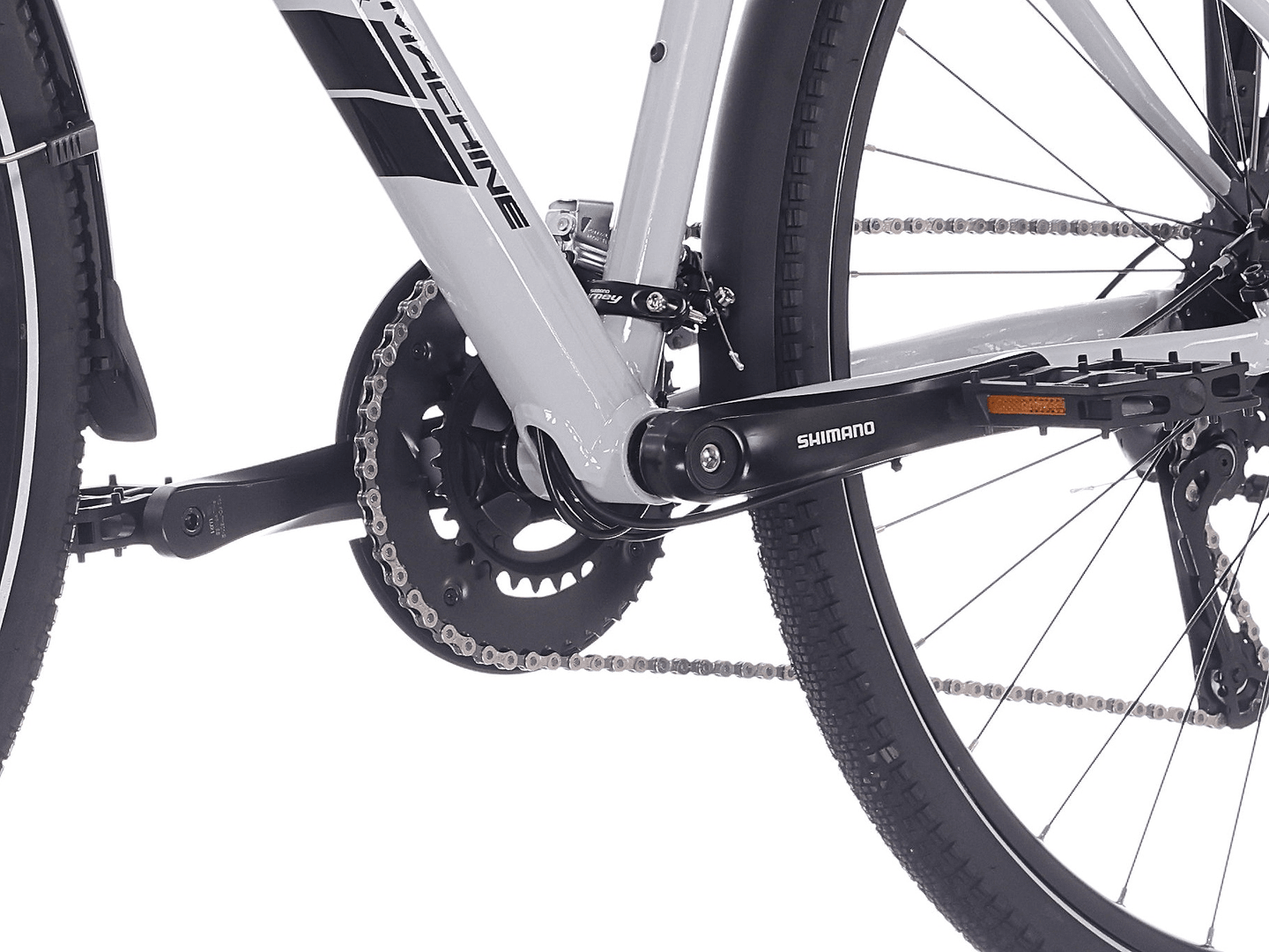 Rock Machine Rokk 40, rám 17" (M), model 2026, barva Gloss Limerock Grey - ZDARMA dopravné, seřízení, odborná montáž a sada světel!