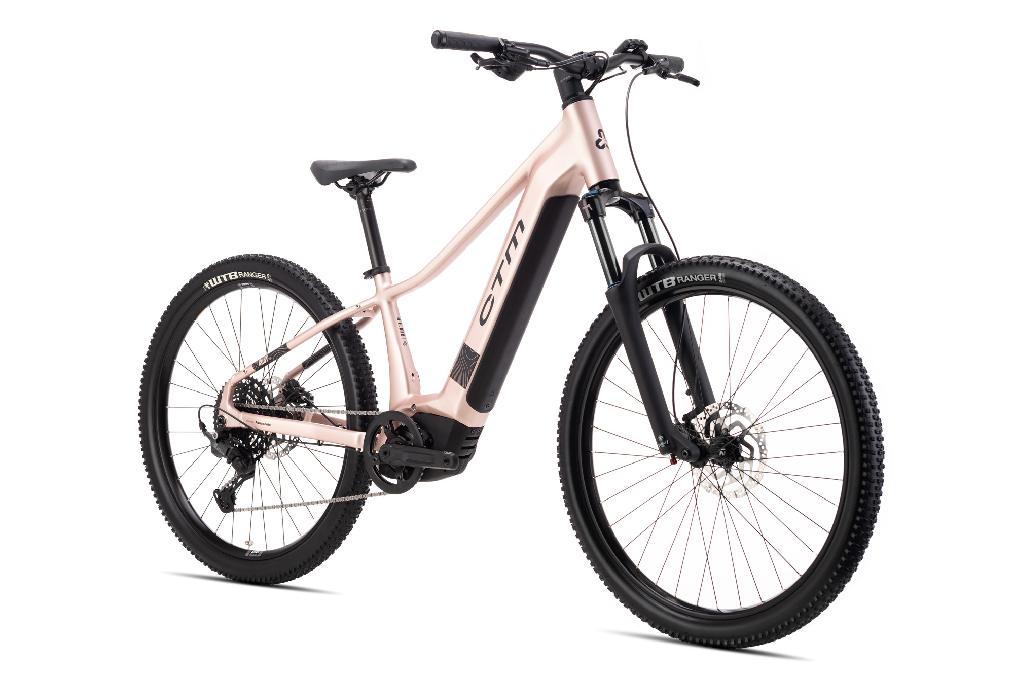 CTM RUBY GX Pro 29" , barva matná starorůžová, baterie 720Wh/20Ah, model 2026, rám M - ZDARMA dopravné, seřízení, odborná montáž a skládací zámek CTM!