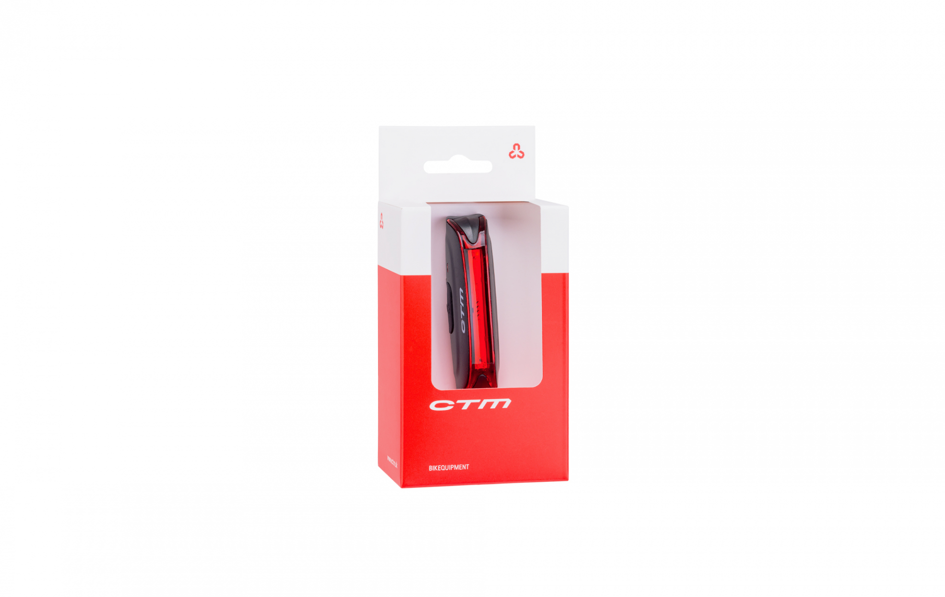 Osvětlení zadní CTM Caliber, 65ln, USB, černé