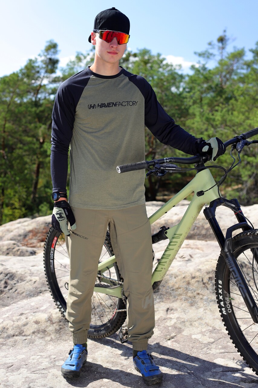 Kalhoty HAVEN FACTORY TRAIL khaki