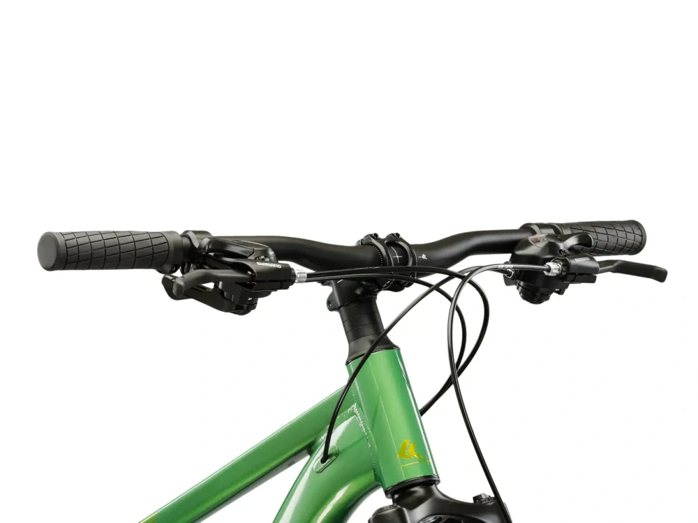 KROSS HEXAGON X200, model 2026, pneu 27,5", barva zelená/zelená/lesk - ZDARMA dopravné, seřízení, odborná montáž a sada světel!
