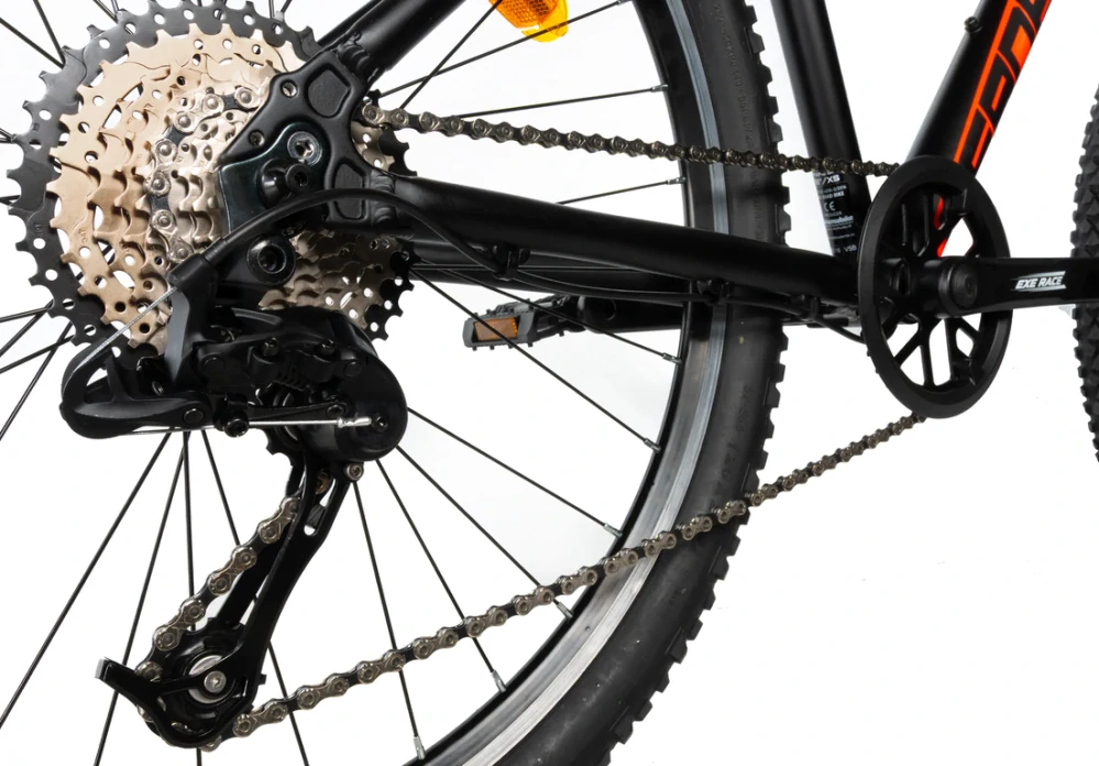 Leader Fox MXC, pneu 26", chlapecký, model 2027-2, orange/black matt - ZDARMA dopravné, seřízení, odborná montáž a sada světel!