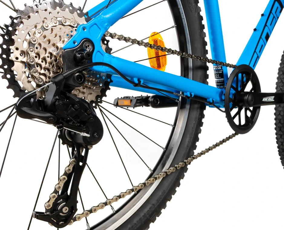 Leader Fox MXC, pneu 26", chlapecký, model 2027-3, blue/black matt - ZDARMA dopravné, seřízení, odborná montáž a sada světel!