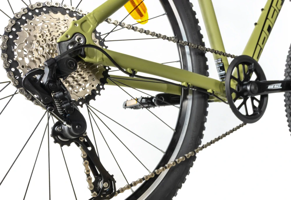 Leader Fox MXC, pneu 26", chlapecký, model 2027-4, army green - ZDARMA dopravné, seřízení, odborná montáž a sada světel!