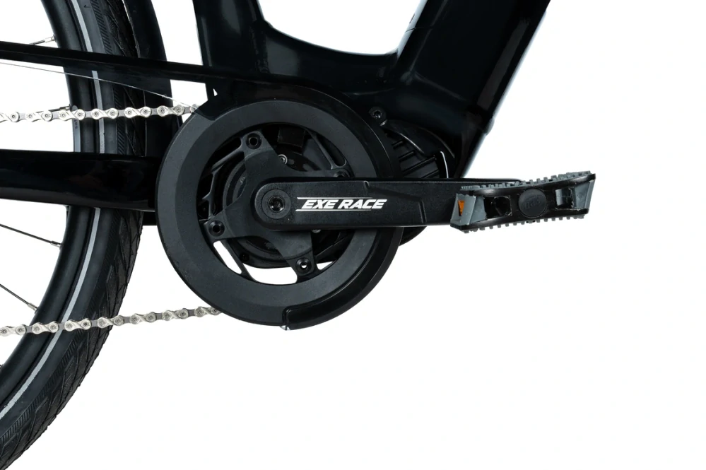 Leader Fox SAGA, pneu 28", rám 20" (L), model 2026-1, barva Black shiny - ZDARMA dopravné, odborná montáž, seřízení a druhá baterie za 1,- Kč!