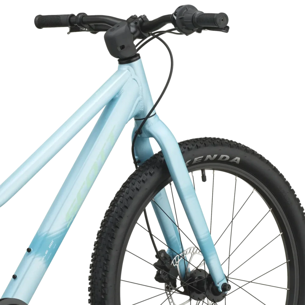 Scott Scale 400, model 2027, pneu 24", barva tropical blue - ZDARMA dopravné, odborná montáž, seřízení a sada světel!