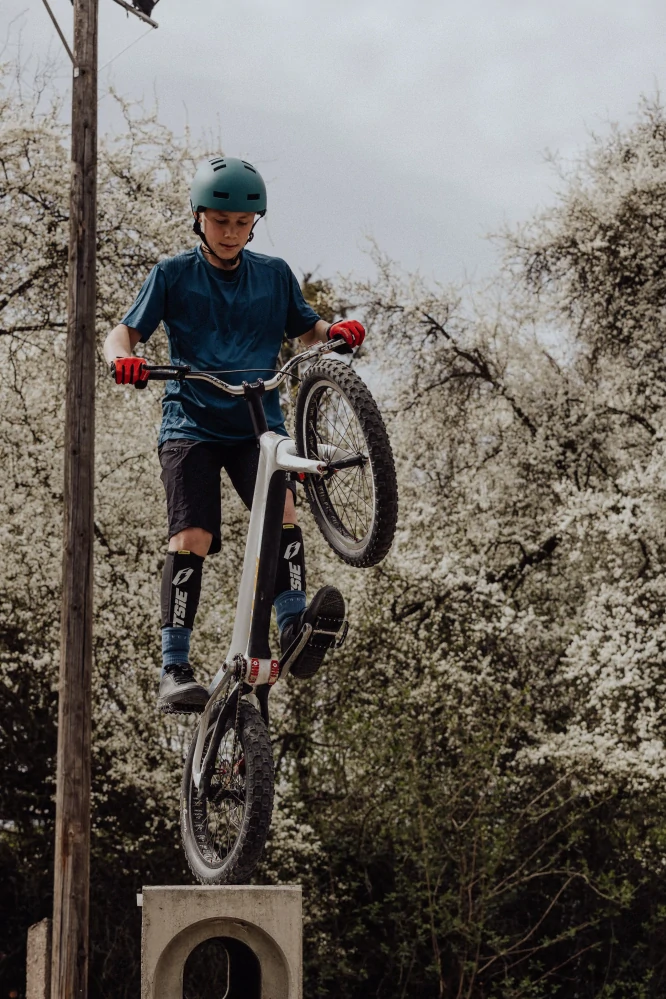 Přilba FORCE RIDEZ BMX, petrolejová matná, vel. L/XL