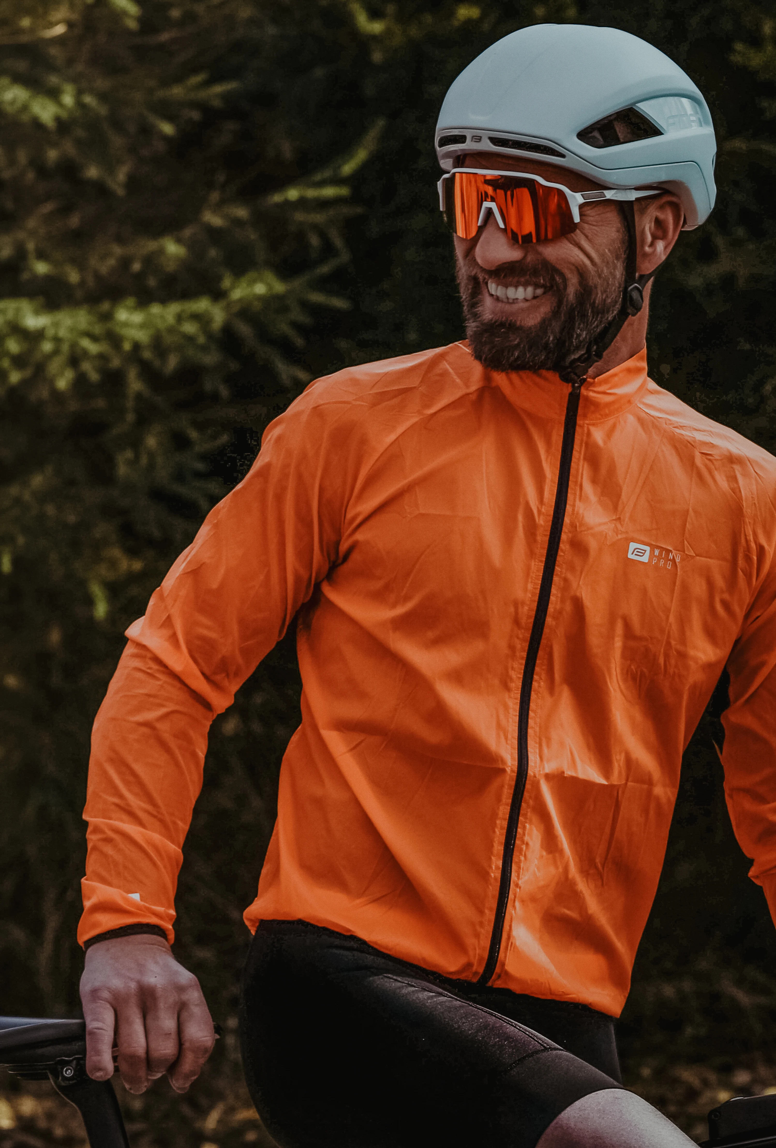 Bunda FORCE WINDPRO neprofuk, oranžová