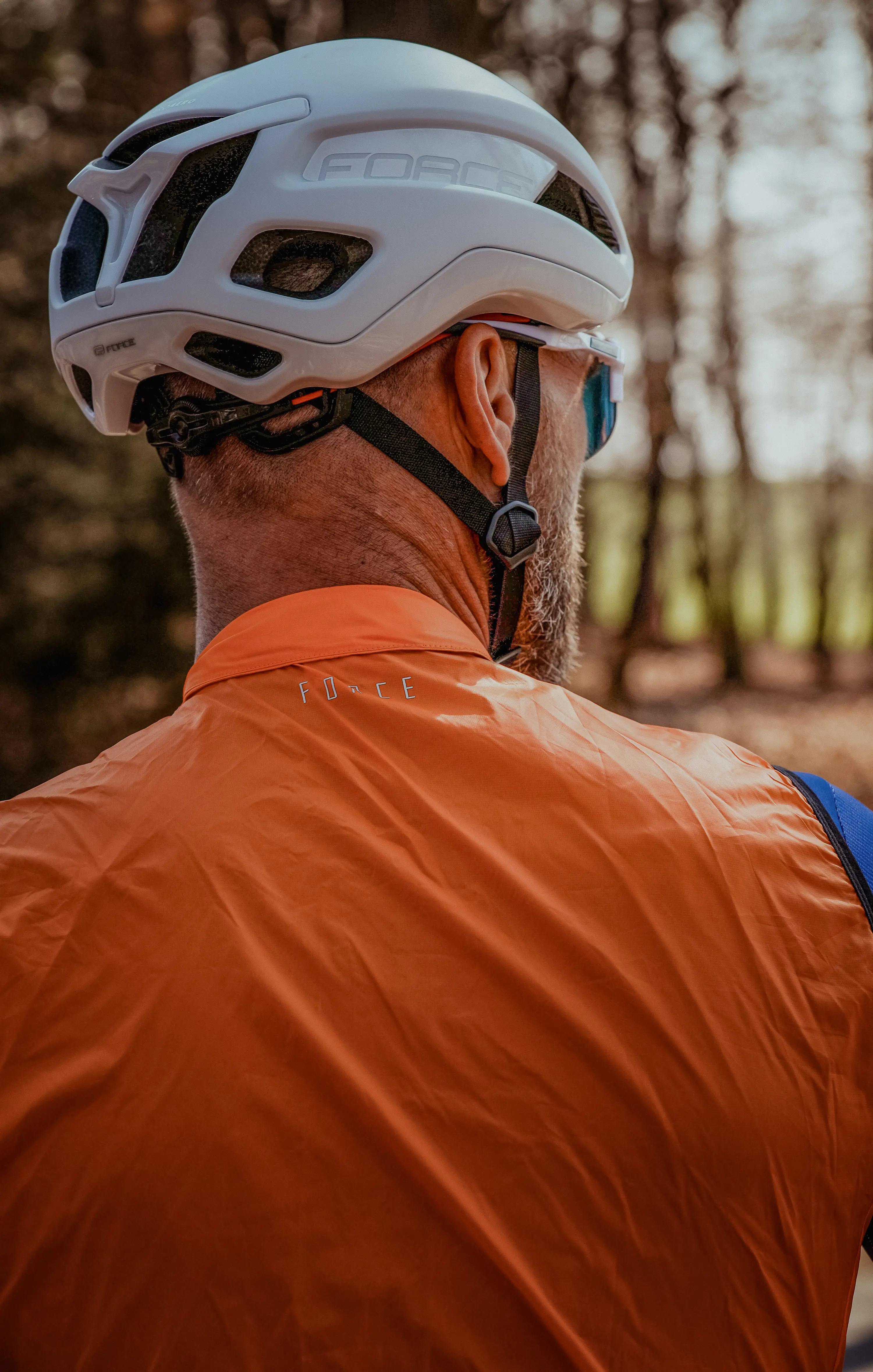 Vesta FORCE WINDPRO plná záda, oranžová