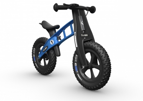 Odrážedlo FirstBike FAT light blue - ZDARMA dopravné, košík a zvonek!
