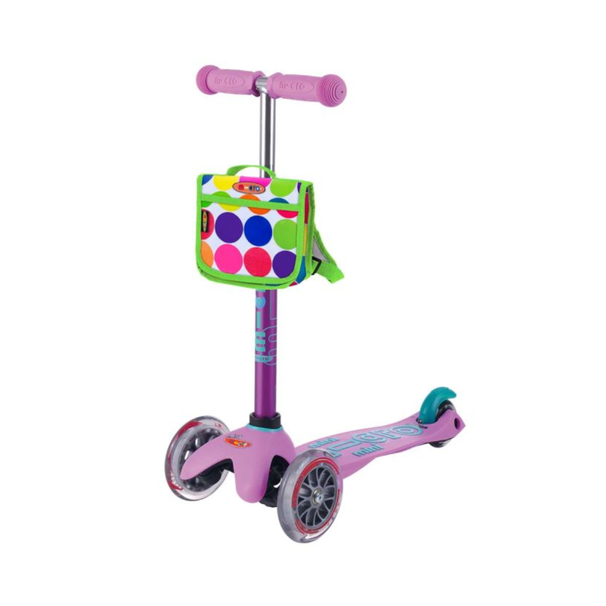 Batoh Micro Neon Dot s klipem