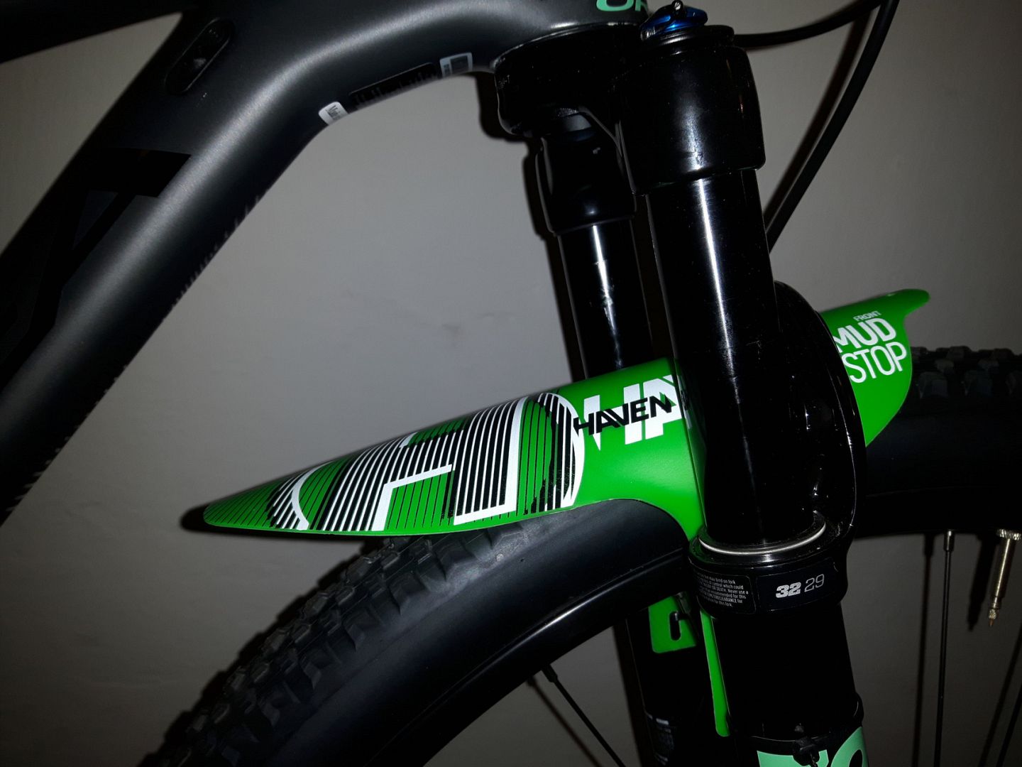 Blatník HAVEN set přední + zadní, green