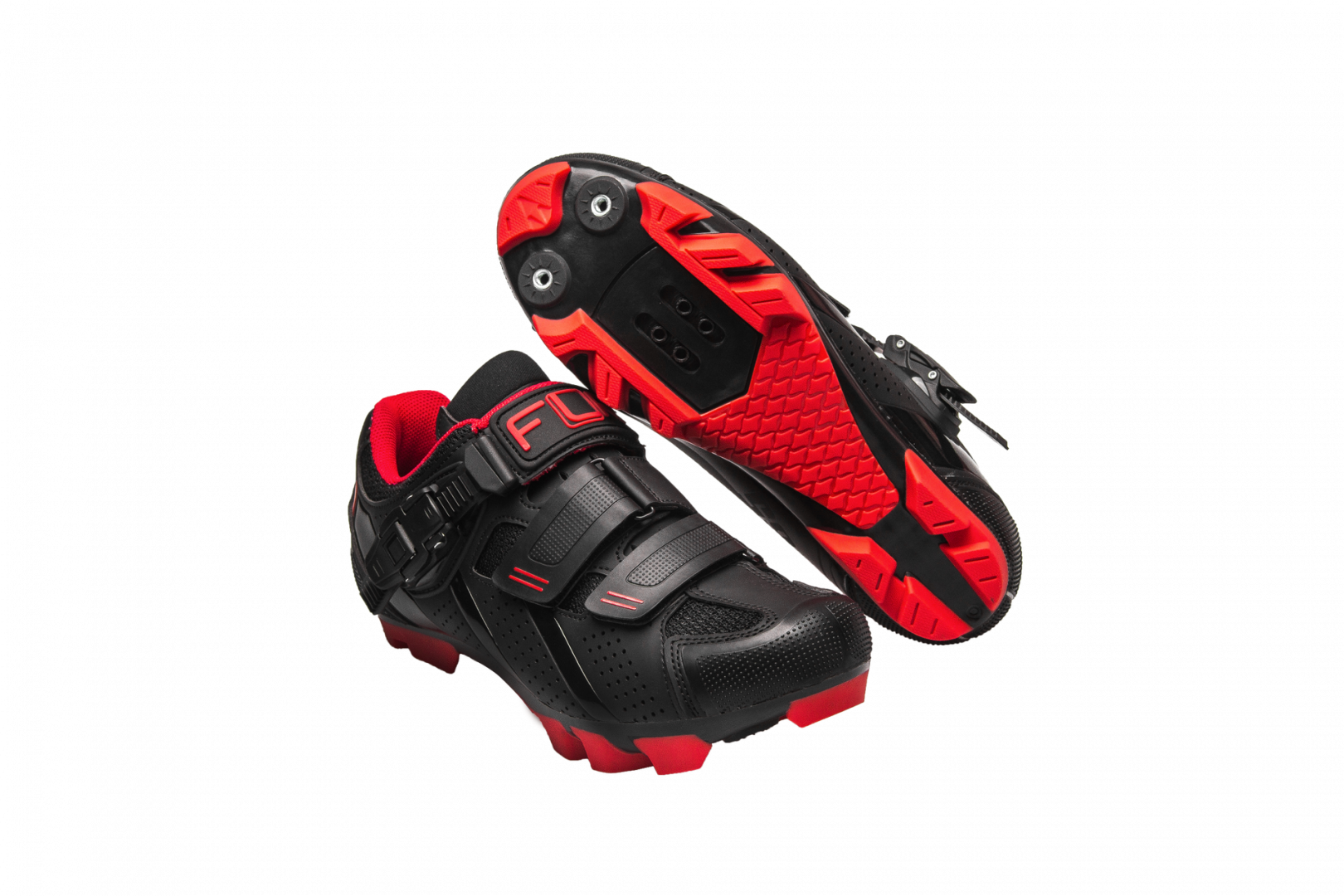 MTB tretry FLR F-65 Black/Red