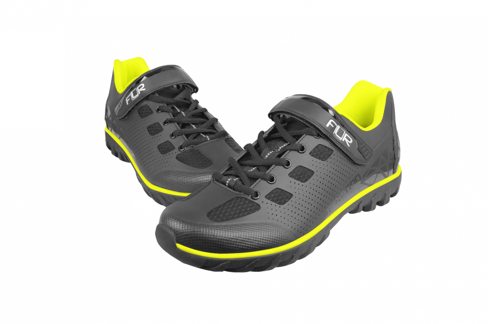 Cyklistické FREERIDE tretry FLR REXSTON black/yellow