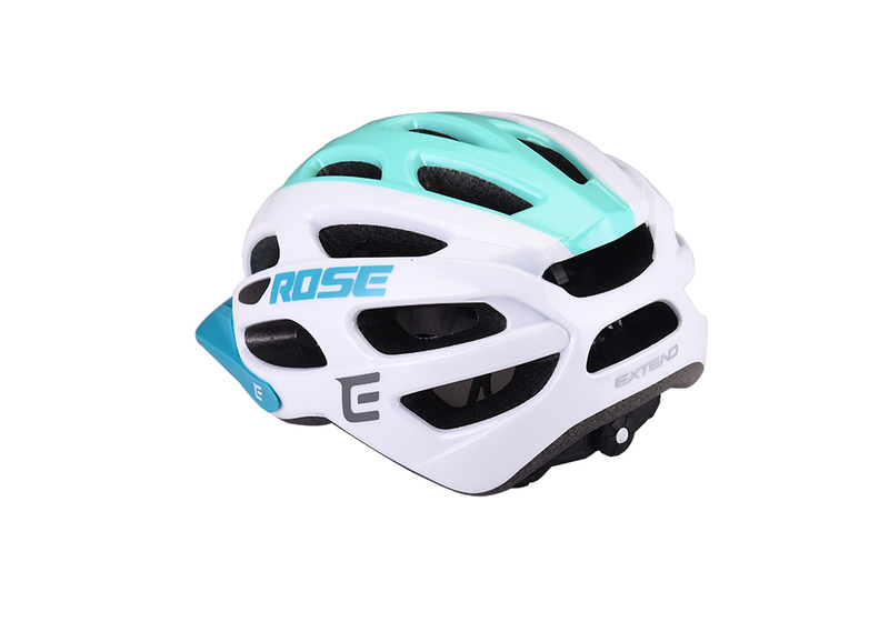 Cyklistická přilba EXTEND ROSE white-green