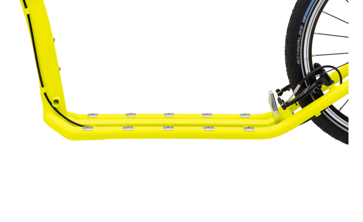 Koloběžka KOSTKA TWENTY MAX (G6), barva neon lemon - ZDARMA dopravné!
