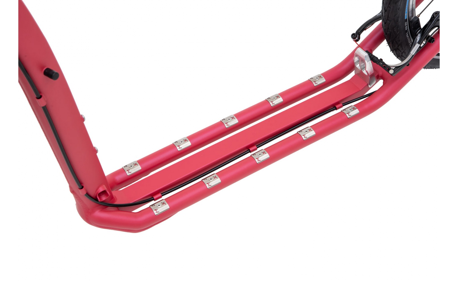 Koloběžka KOSTKA TOUR MAX (G6), barva satin strawberry - ZDARMA dopravné!