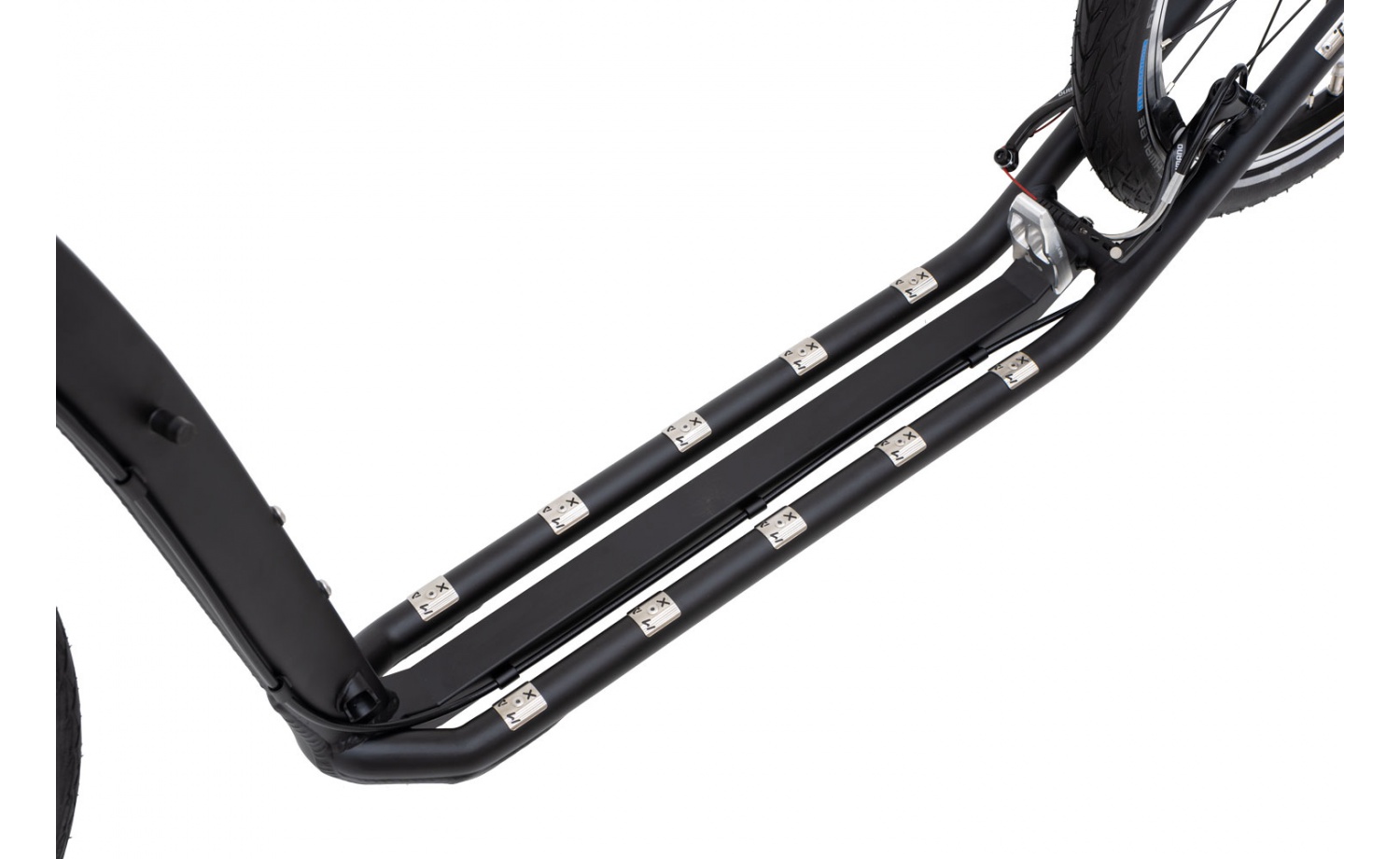 Koloběžka KOSTKA TRAVEL MAX (G6), barva satin black - ZDARMA dopravné!