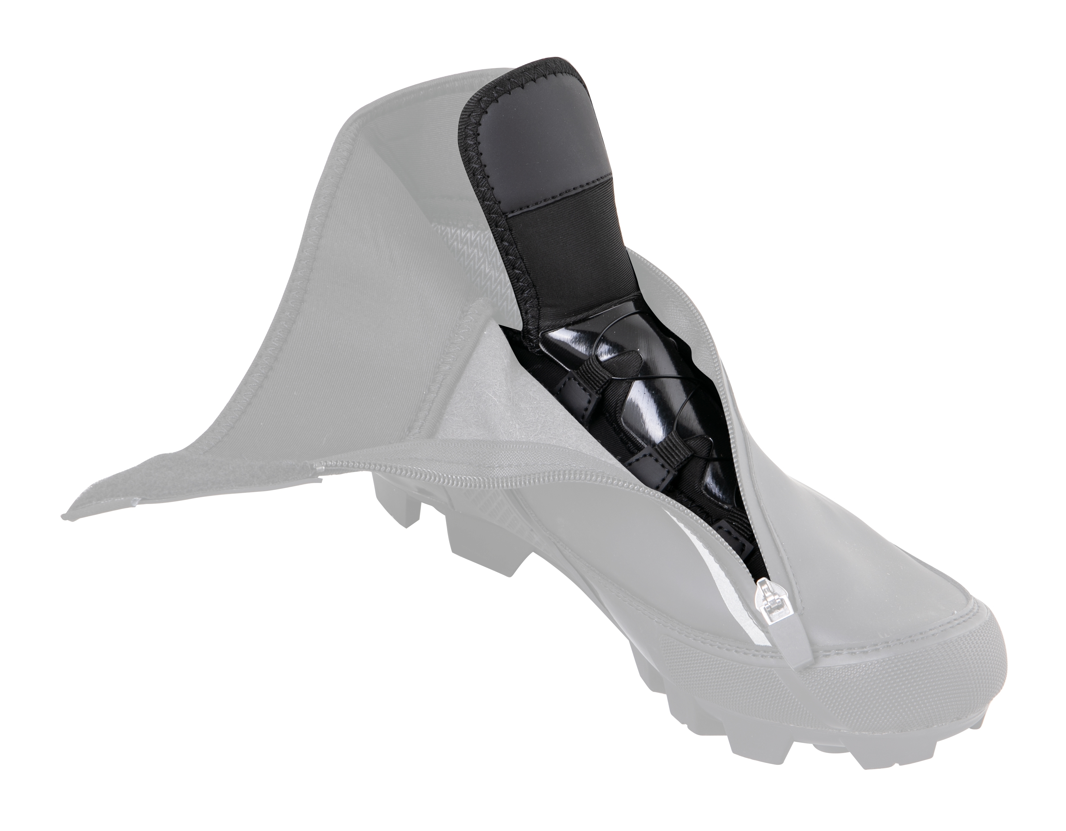 Tretry zimní FORCE MTB GLACIER, černé