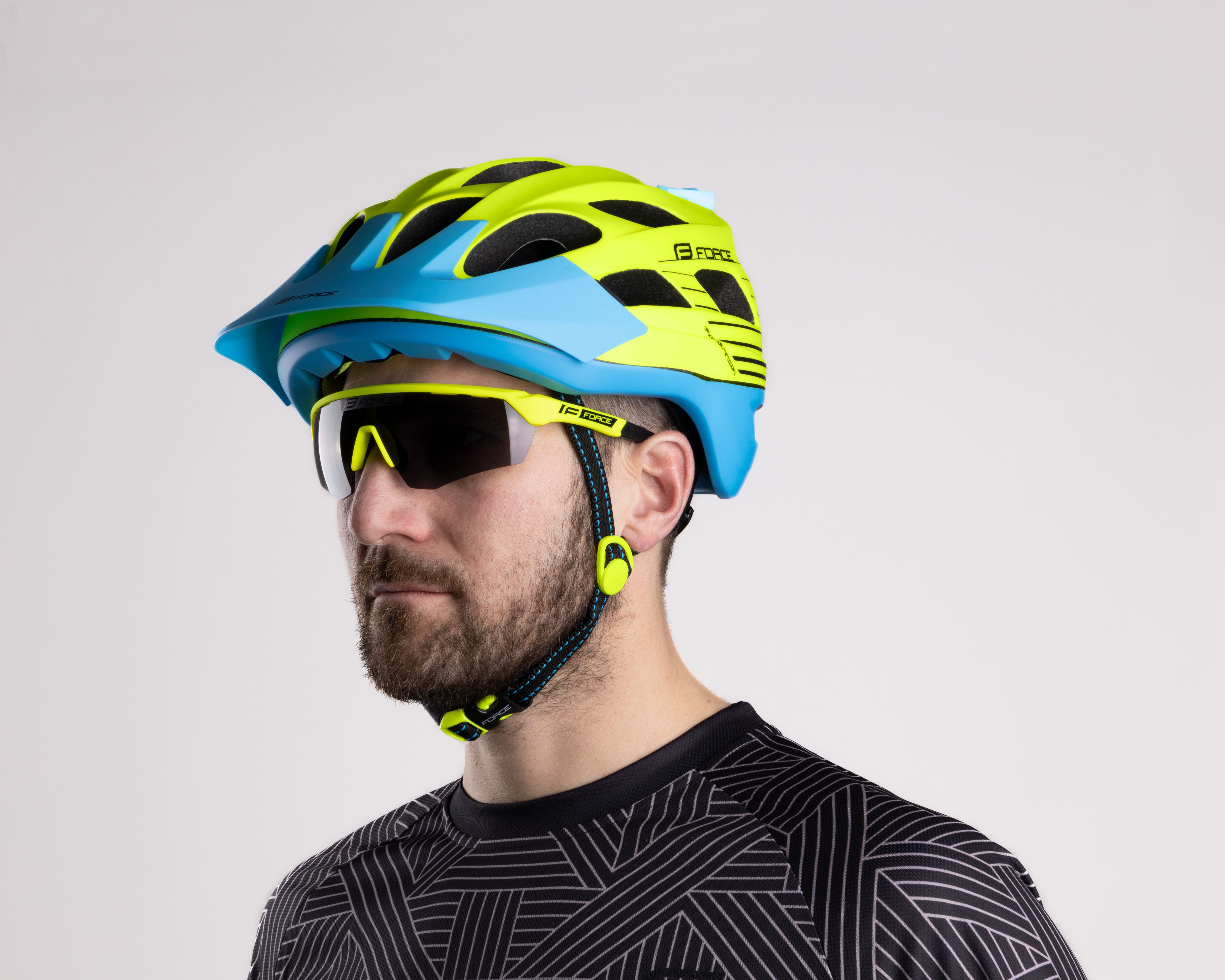 Brýle FORCE ENIGMA fluo mat, černá skla