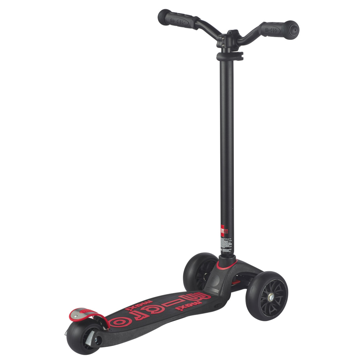 Koloběžka Maxi Micro Deluxe PRO Black/red - ZDARMA doprava!