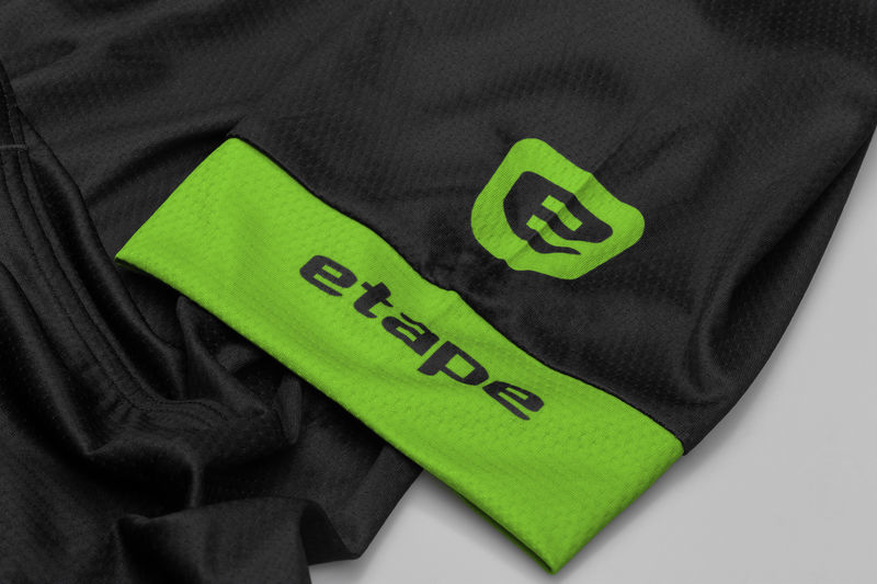 Pánský cyklistický dres ETAPE DREAM 2.0, vel. XL černá/zelená