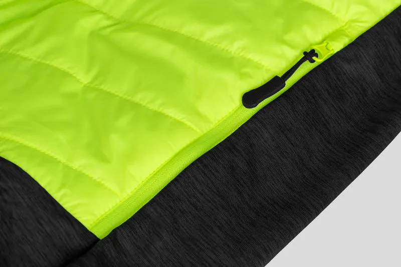 Pánská bunda/mikina ETAPE CRUX 2.0, žlutá fluo/černá, velikost XXL