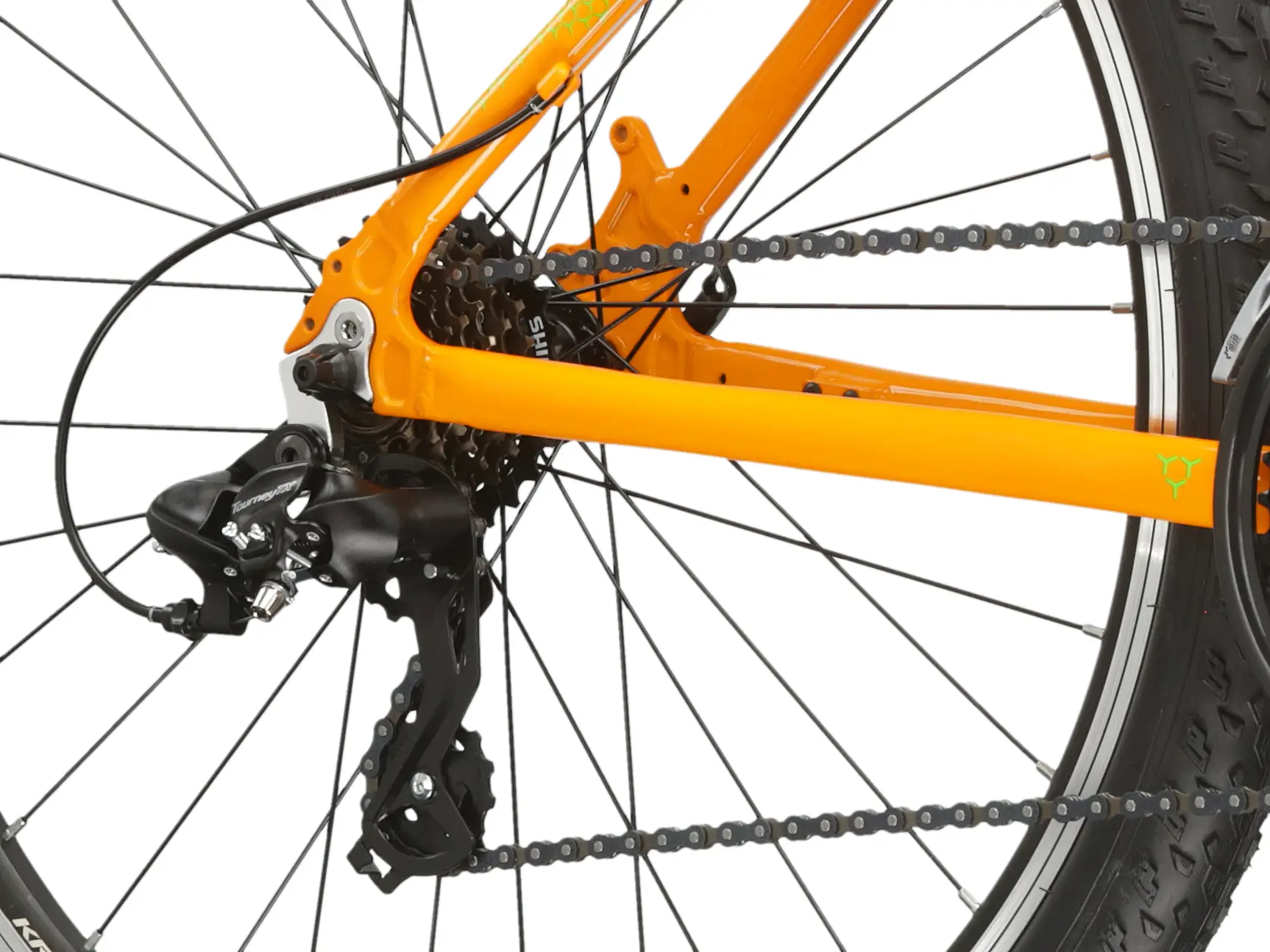 KROSS HEXAGON 1.0, rám 17" (S), model 2026 pneu 26", barva oranžová/grafitová - ZDARMA dopravné, odborná montáž, seřízení a sada světel!