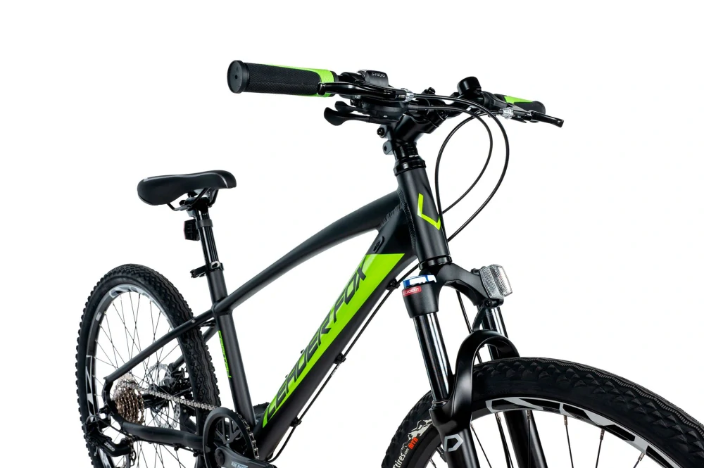 Leader Fox CAPITAN chlapecký 24" 2025-1, black/green - ZDARMA dopravné, seřízení a odborná montáž!