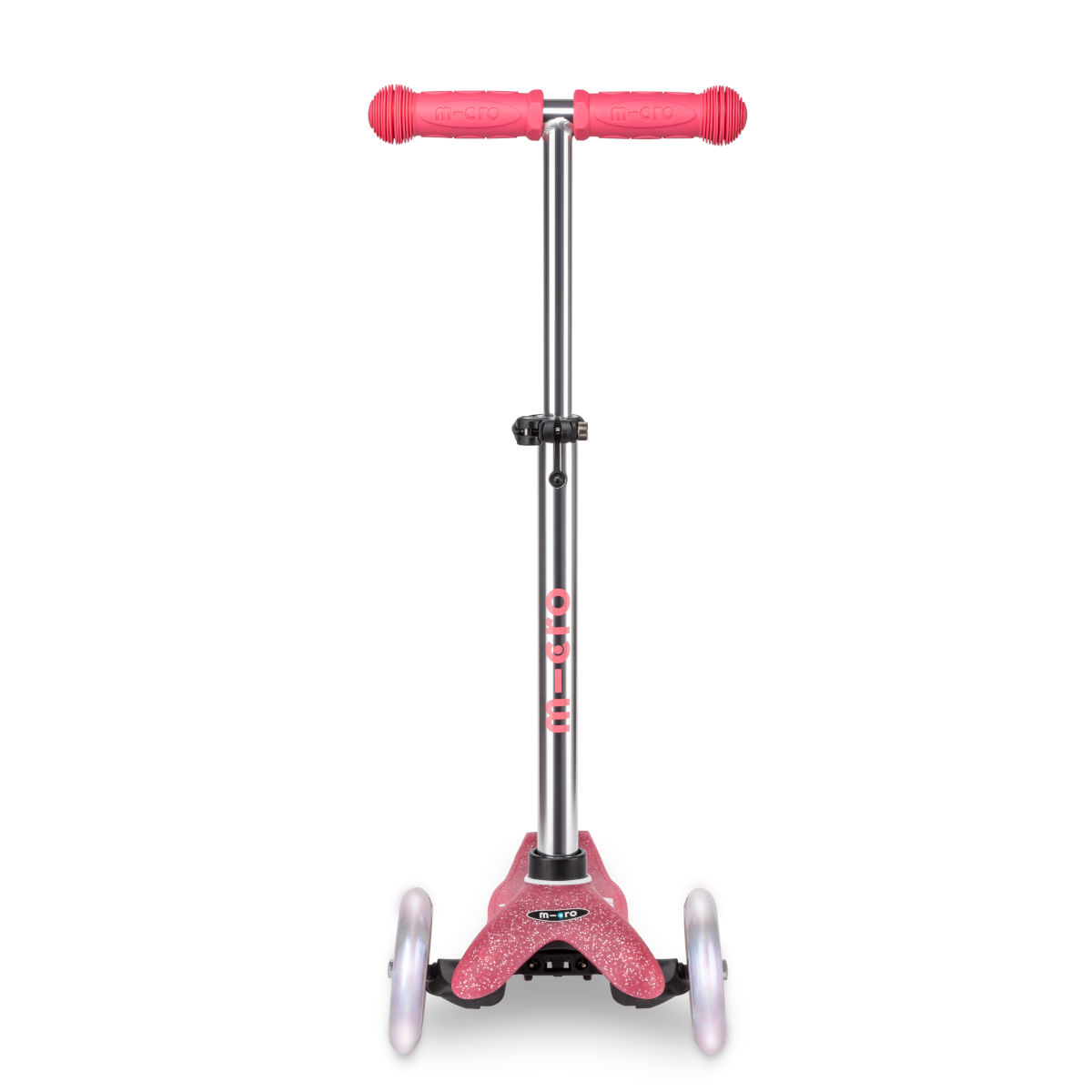 Koloběžka Mini Micro Deluxe Glitter LED pink - ZDARMA dopravné!