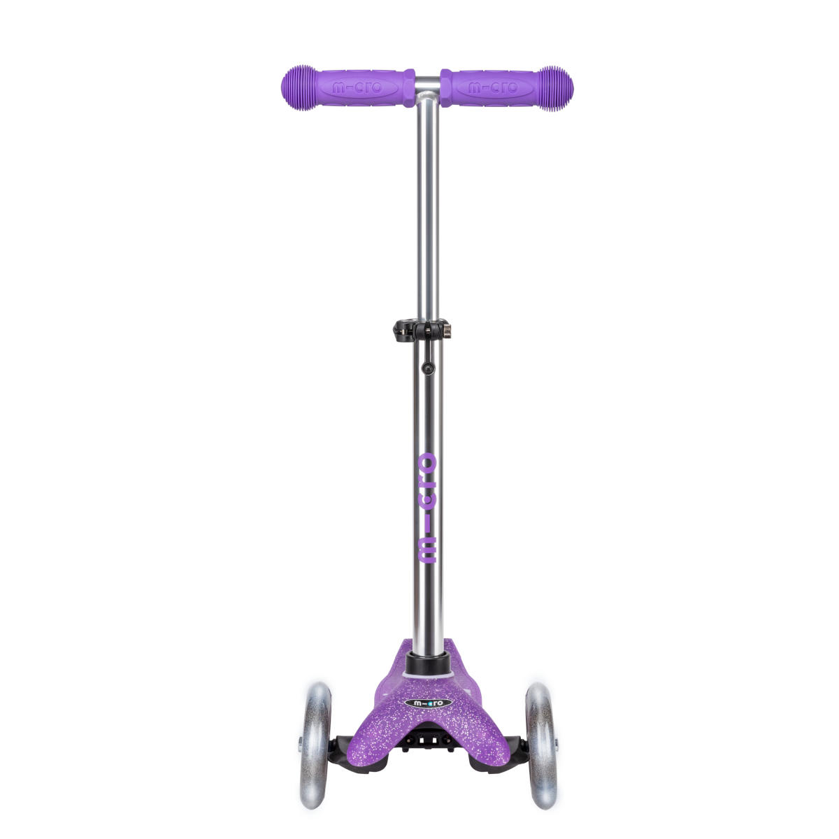 Koloběžka Mini Micro Deluxe Glitter LED purple - ZDARMA dopravné!