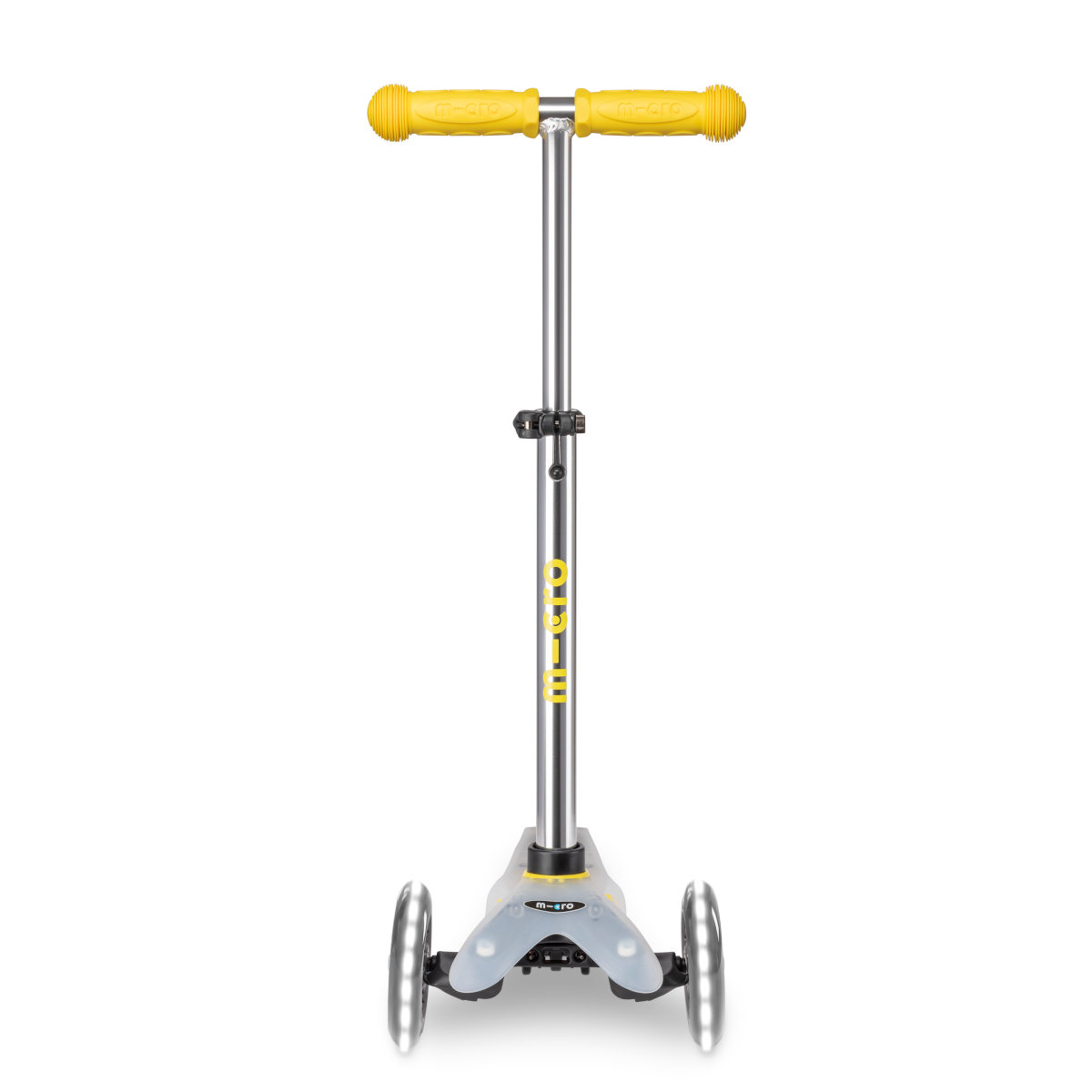 Koloběžka Mini Micro Deluxe Flux LED neon yellow - ZDARMA dopravné! 