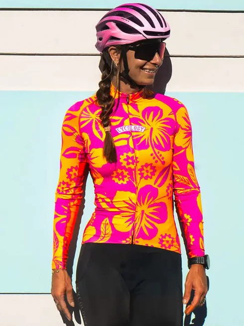 Cyklodres CYCOLOGY  Summer Oahu, dámský, dlouhý rukáv