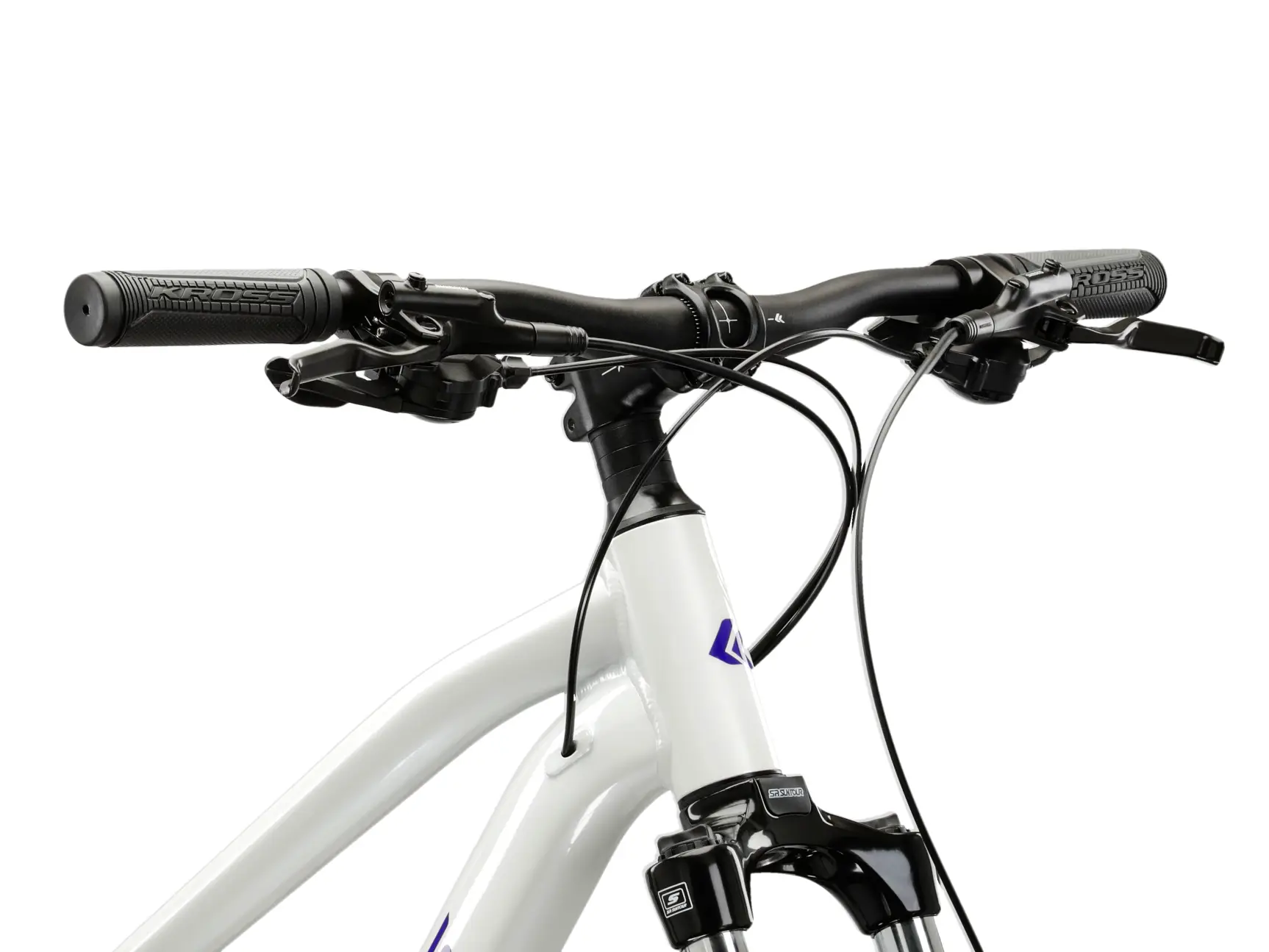 KROSS LEA 4.0, model 2025, pneu 27,5", barva perlová/fialová - ZDARMA dopravné, seřízení, odborná montáž a sada světel!