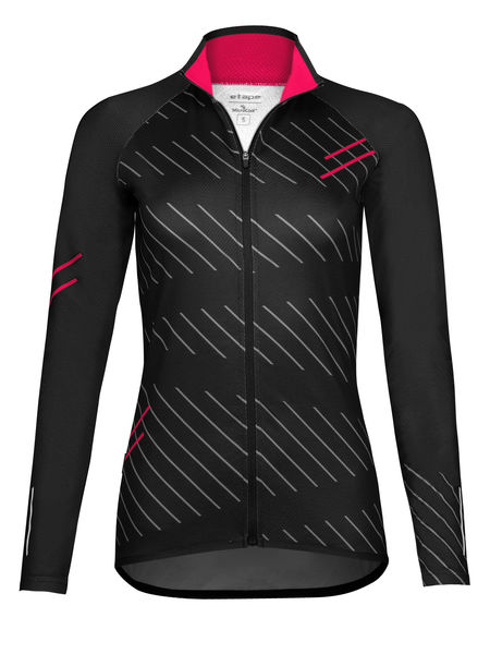 Dámský sportovní dres ETAPE GAIA, 2.0, černá/růžová