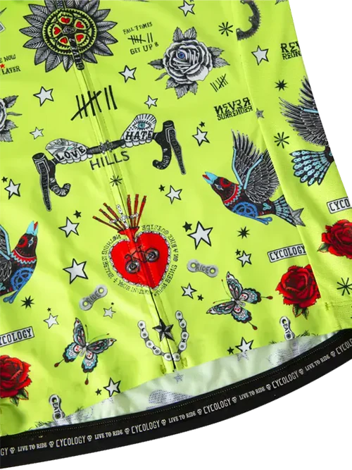 Cyklodres CYCOLOGY Tattoo Reborn, men, krátký rukáv